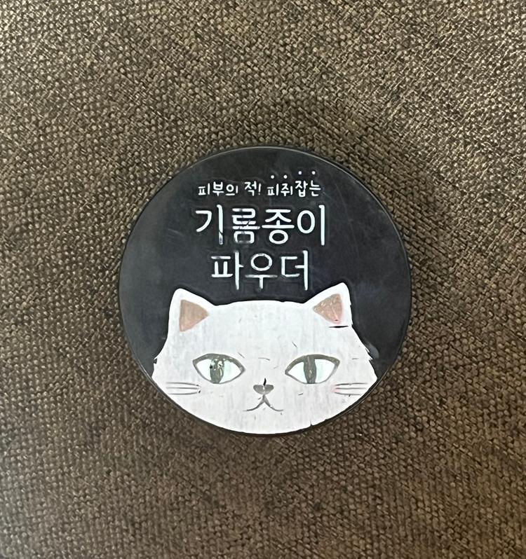 윙크걸 기름종이 파우더